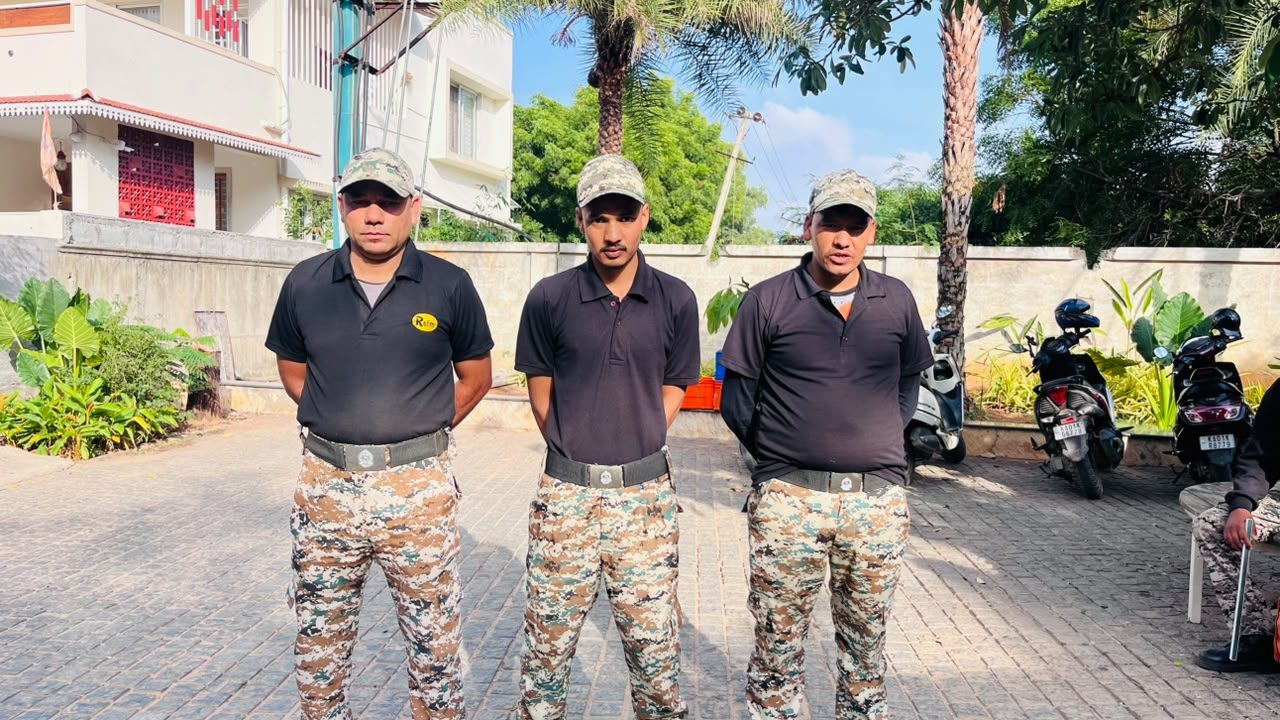RSFM security team on night patrol duty at a residential site